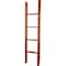 Ekena Millwork 15"W x 60"H x 3 1/2"D Vintage Farmhouse 4 Rung Ladder, Barnwood Decor Collection, Salvage Red DECR015X060X04LDRRD - alternate 4